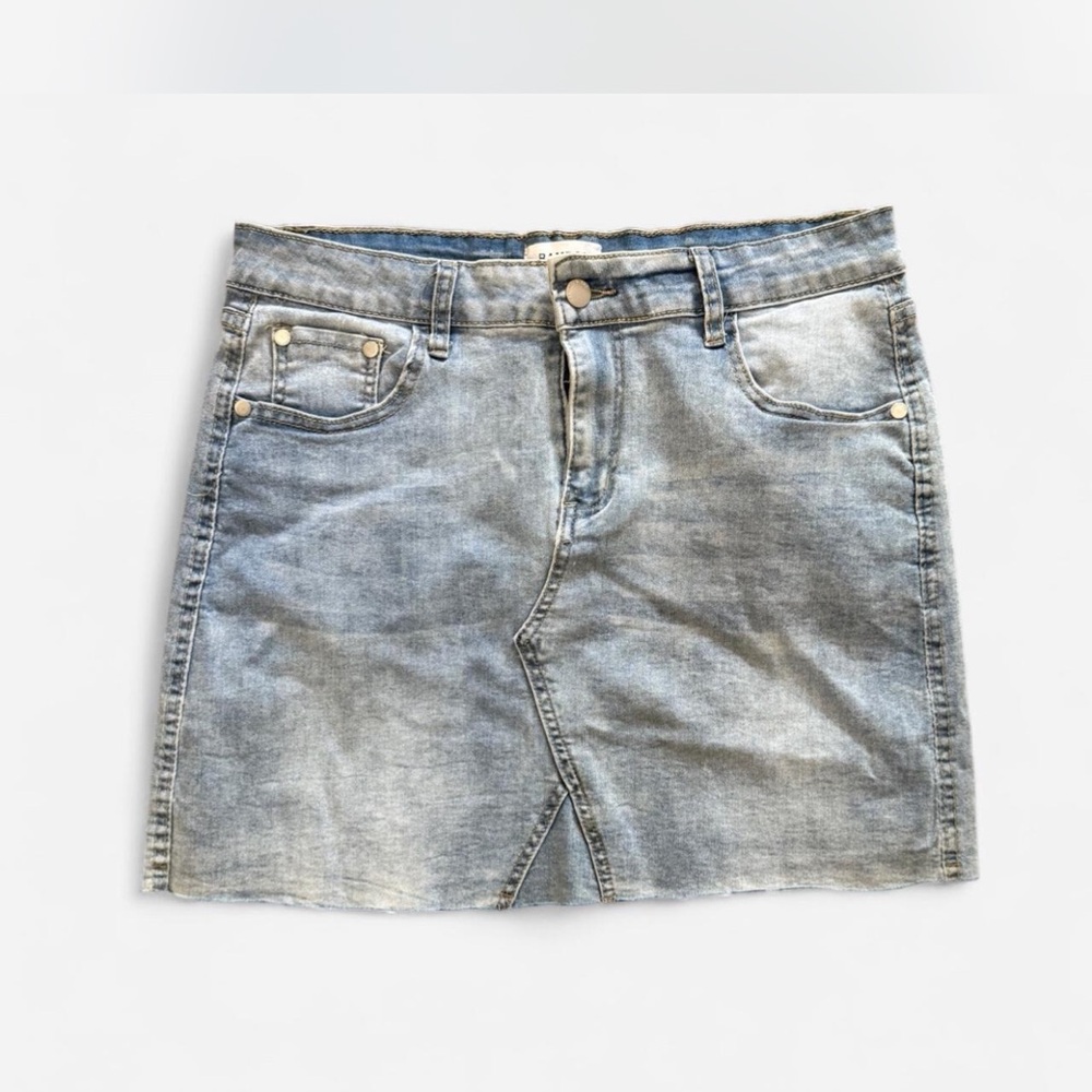Denim Mini Skirt